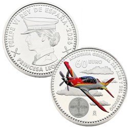España 2026 60 Euros de plata 60€ Color Academia del Aire Princesa Leonor España 2026 60 Euros de plata 60€ Color Academia del Aire Princesa Leonor
