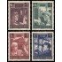 Österreich Austria 794/97 1951 En favor de la reconstrucción MNH