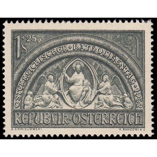 Österreich Austria 816 1952 Día de la Iglesia Católica Austriaca MNH Österreich Austria 816 1952 Día de la Iglesia Católica Austriaca MNH