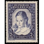Österreich Austria 817 1952 Correspondencia internacional de niños MH Österreich Austria 817 1952 Correspondencia internacional de niños MH