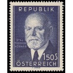 Österreich Austria 819 1953 80 aniv. del nacimiento del Presidente Theodor Körner MNH Österreich Austria 819 1953 80 aniv. del nacimiento del Presidente Theodor Körner MNH