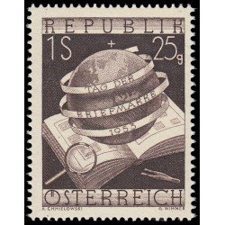 Österreich Austria 828 1953 Día del sello MNH Österreich Austria 828 1953 Día del sello MNH