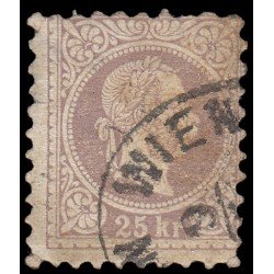 Österreich Austria 38 1867-80 El emperador Francisco José Usado