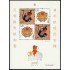 China 5297/98 2016 Año lunar chino del Mono Hoja con 2 parejas MNH