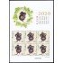 China 5698 2020 Año lunar de la Rata Hoja de 6 valores MNH
