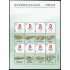 China 4514 2008 Juegos olímpicos de verano 2008 en Pekín Logo Hoja con 8 valores MNH