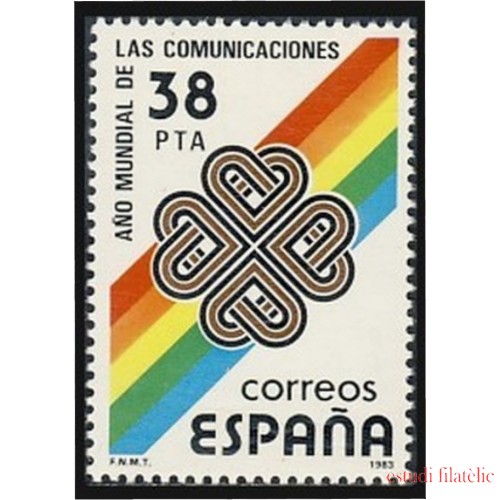 España Spain 2709 1983 Año mundial de las Comunicaciones MNH