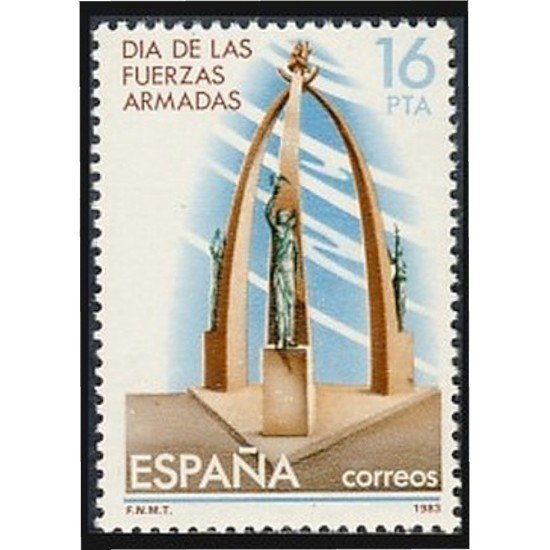 España Spain 2710 1983 Día de las Fuerzas Armadas MNH