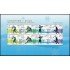 China 5590/93 2018 Deportes Juegos olímpicos de invierno 2022 en Pekín Hoja conteniendo 2 series MNH