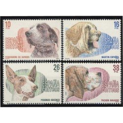 España Spain 2711/14 1983 Perros de raza española MNH España Spain 2711/14 1983 Perros de raza española MNH