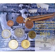 Monedas Euros Grecia Cartera 2010