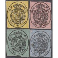 España Spain 35/38 1855 Coat Escudo de España MH