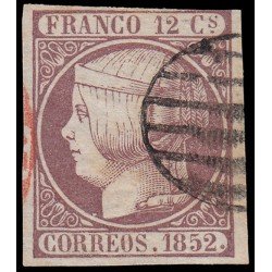 España Spain 13 1852 Isabel II Usado España Spain 13 1852 Isabel II Usado