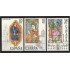 España Spain 2721/23 1983 Vidrieras artísticas MNH