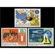 España Spain 2732/34 1984 Prevención de accidentes laborales MNH