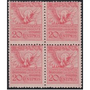 España Spain 454 Bl.4 1929 Pegaso MNH