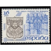 España Spain 2743 1984 MC Aniv de la ciudad de Burgos MNH
