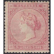 Cuba  23 1869  Isabel II MH