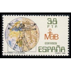 España Spain 2748 1984 El hombre y la biosfera MNH España Spain 2748 1984 El hombre y la biosfera MNH