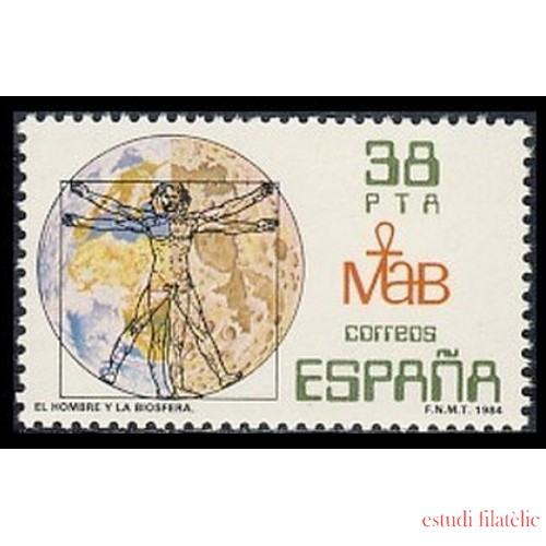 España Spain 2748 1984 El hombre y la biosfera MNH