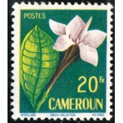 FL1/S Camerún Camerron Nº 307  1958 Flor Lujo
