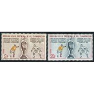 DEP1 Camerún Cameroon  Nº 399/00  1965 Oryx Club de Camerún Campeón copa de clubs de África Fútbol Lujo