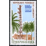 Camerún Cameroon Nº A 58  1963 Línea herziana (VHS) Douala-Yaoundé Estación de relé 