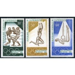 Camerún Cameroon A 118/20 1968 JJOO de México Anillos olímpicos, deportes Lujo Camerún Cameroon A 118/20 1968 JJOO de México Anillos olímpicos, deportes Lujo