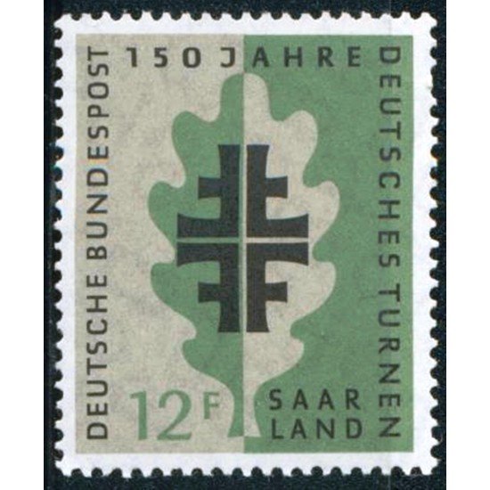 DEP6/S Sarre 419 1958 150º Aniv. de las fiestas alemanas de gimnasia Lujo