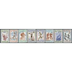 DEP6/S Marruecos Fr. Morocco Nº 413/20 1960 JJOO de Roma Anillos Olímpicos Deportes MNH DEP6/S Marruecos Fr. Morocco Nº 413/20 1960 JJOO de Roma Anillos Olímpicos Deportes MNH
