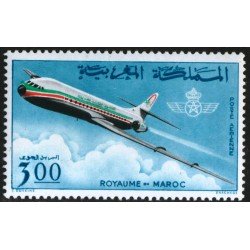 TRA2/S Marruecos Morocco Aéreo 115 1966 Compañía Royal Air Maroc Avión Caravelle Lujo TRA2/S Marruecos Morocco Aéreo 115 1966 Compañía Royal Air Maroc Avión Caravelle Lujo
