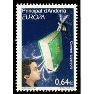 Andorra Española 375  2010 Europa MNH
