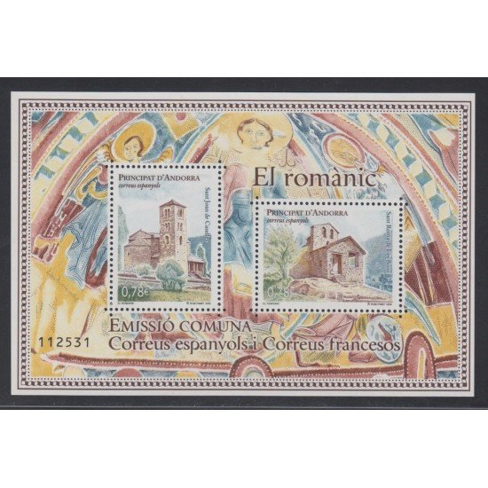 Andorra Española 379 2010 El Románico MNH