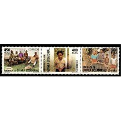 Guinea Ecuatorial 401/03 2008 El niño africano MNH Guinea Ecuatorial 401/03 2008 El niño africano MNH