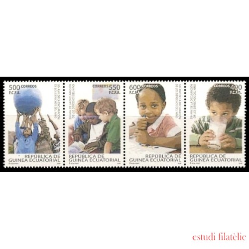 Guinea Ecuatorial 414/17 2009 50º Aniversario Declaración Derechos del niño MNH