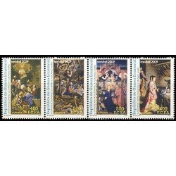 Guinea Ecuatorial 426/29 2009 Navidad MNH Guinea Ecuatorial 426/29 2009 Navidad MNH