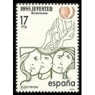 España Spain 2787 1985 Año Internacional de la Juventud MNH