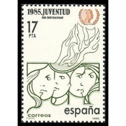 España Spain 2787 1985 Año Internacional de la Juventud MNH España Spain 2787 1985 Año Internacional de la Juventud MNH