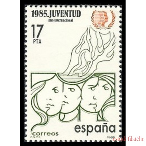 España Spain 2787 1985 Año Internacional de la Juventud MNH