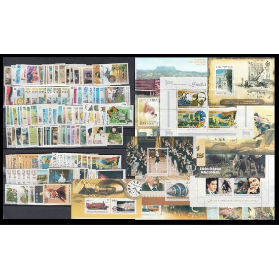 Cuba 2008 Año completo Year complete MNH Cuba 2008 Año completo Year complete MNH