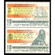 España Spain 2791/92 1985 II Centenario de la Bandera Española MNH