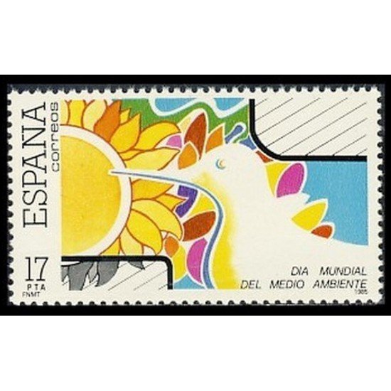 España Spain 2793 1985 Día Mundial del Medio ambiente MNH España Spain 2793 1985 Día Mundial del Medio ambiente MNH