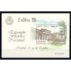 España Spain 2814 1985 Exposición Filatélica Nacional Exfilna 85 MNH