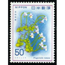 FL1/S Japón Japan 1258 1978 Protección de la naturaleza Flora Pinguicula Lujo FL1/S Japón Japan 1258 1978 Protección de la naturaleza Flora Pinguicula Lujo