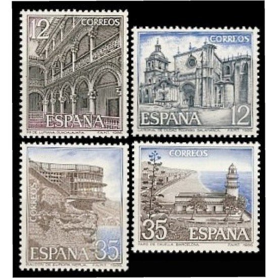España Spain 2835/38 1986 Paisajes y monumentos MNH