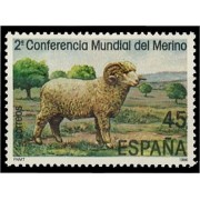 España Spain 2839 1986 II Conferencia Mundial del Merino MNH