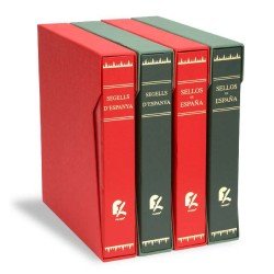 Álbum de sellos Filober FL00F5AZ Tapa y Cajetin GUAFLEX (F-5) Tapa y Cajetín Guaflex