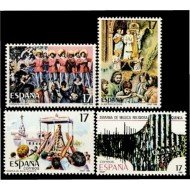 España Spain 2840/43 1986 Grandes Fiestas populares españolas MNH