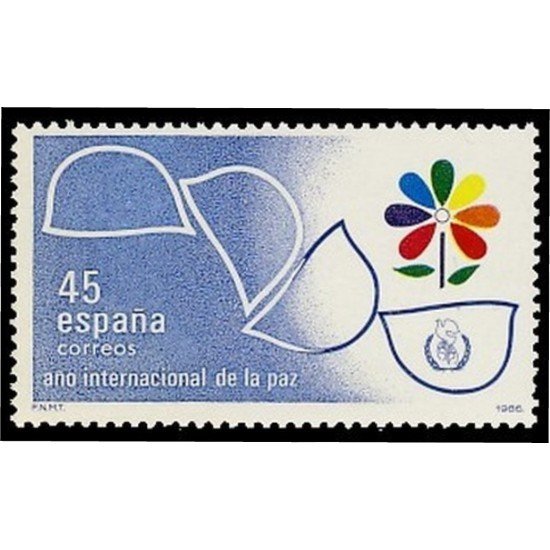 España Spain 2844 1986 Año Internacional de la Paz MNH España Spain 2844 1986 Año Internacional de la Paz MNH