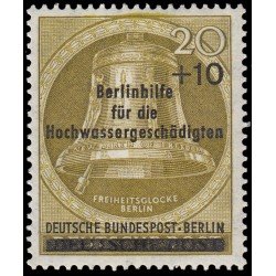 Alemania Berlín 136 1956 A favor víctimas inundaciones Campana Sobrecarga MH Alemania Berlín 136 1956 A favor víctimas inundaciones Campana Sobrecarga MH
